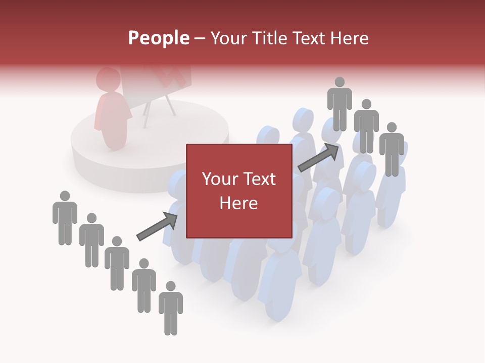 Occupation Instructor Teamwork PowerPoint Template