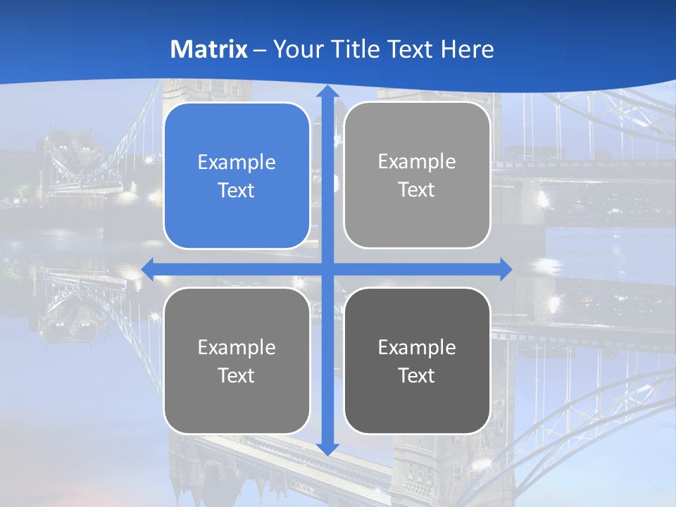 Iconic Attraction Thames PowerPoint Template