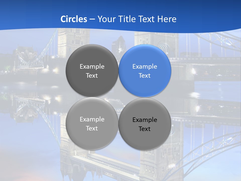 Iconic Attraction Thames PowerPoint Template