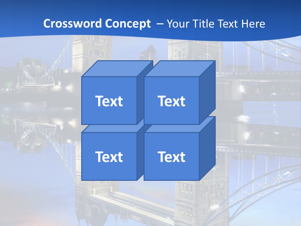 Iconic Attraction Thames PowerPoint Template