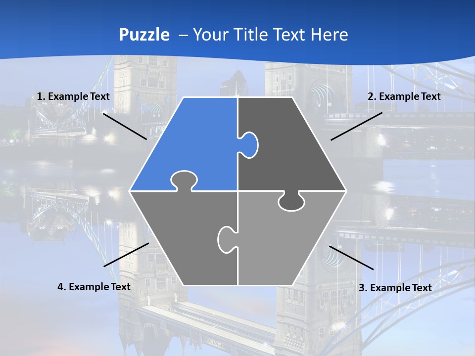 Iconic Attraction Thames PowerPoint Template