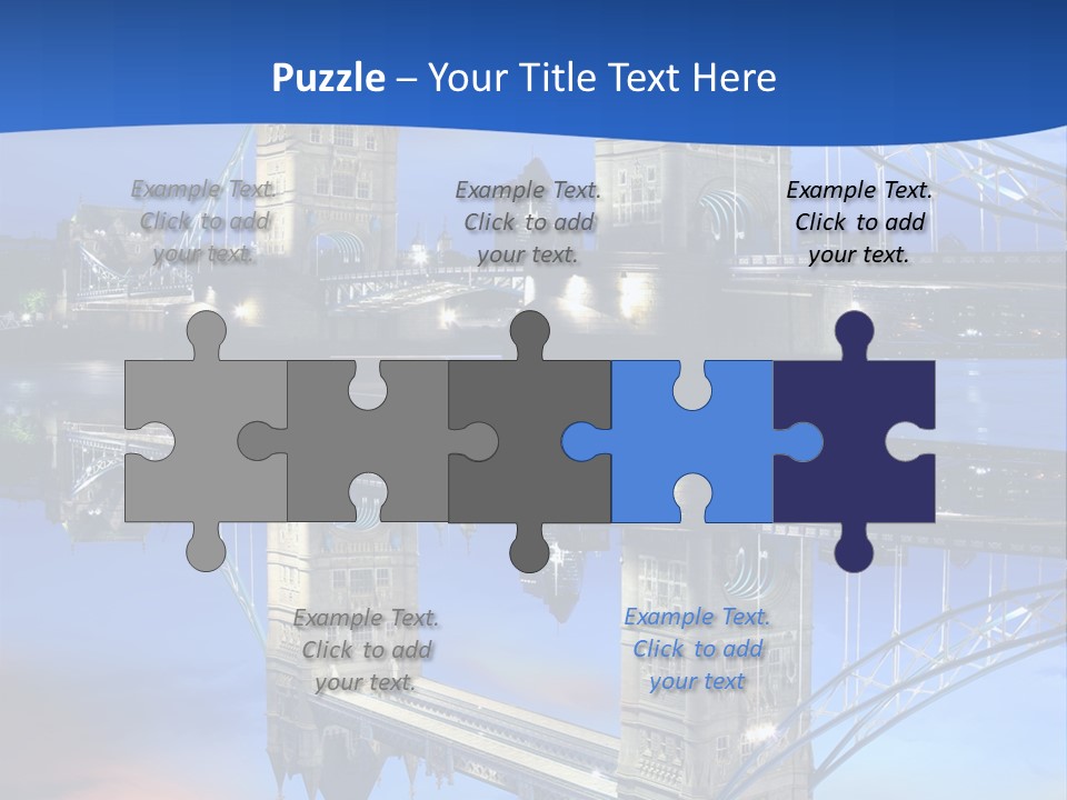 Iconic Attraction Thames PowerPoint Template