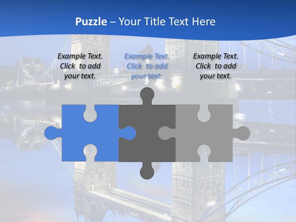 Iconic Attraction Thames PowerPoint Template