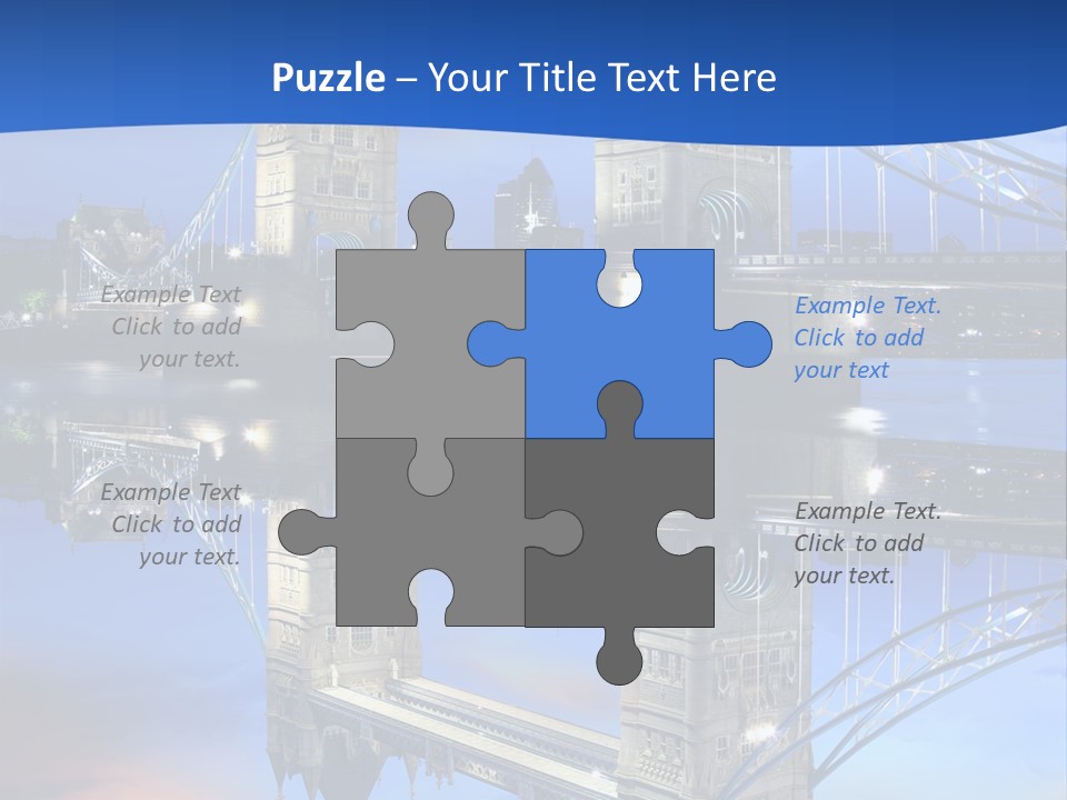 Iconic Attraction Thames PowerPoint Template