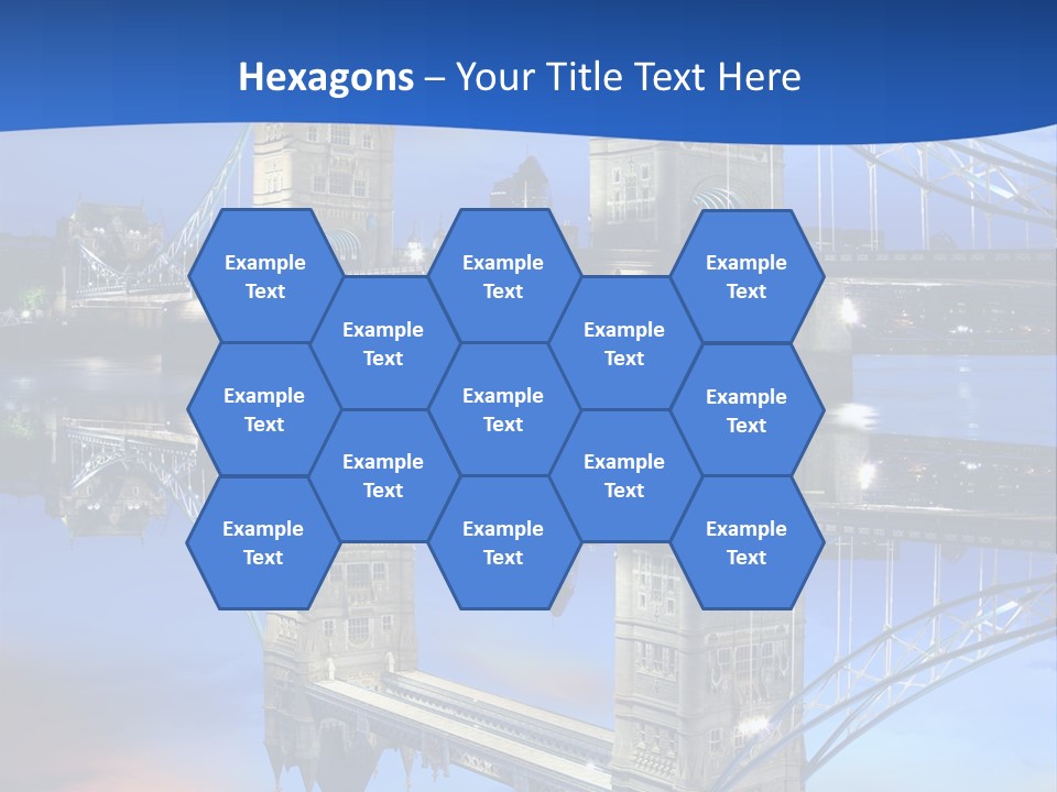 Iconic Attraction Thames PowerPoint Template