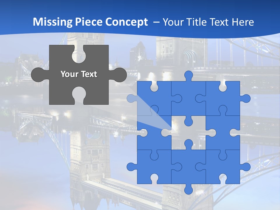 Iconic Attraction Thames PowerPoint Template