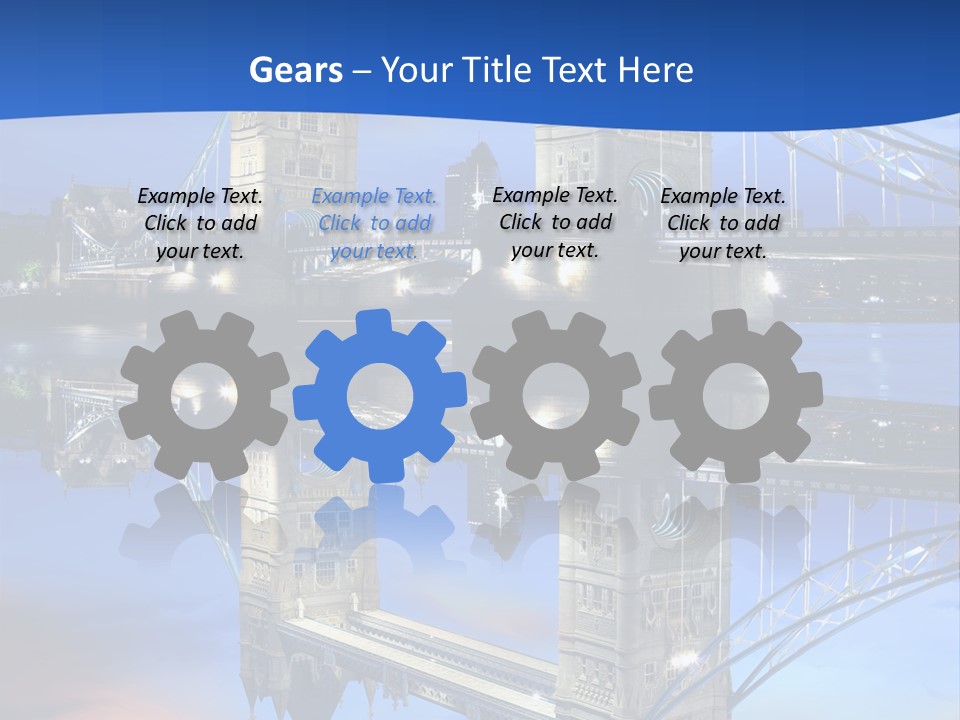 Iconic Attraction Thames PowerPoint Template