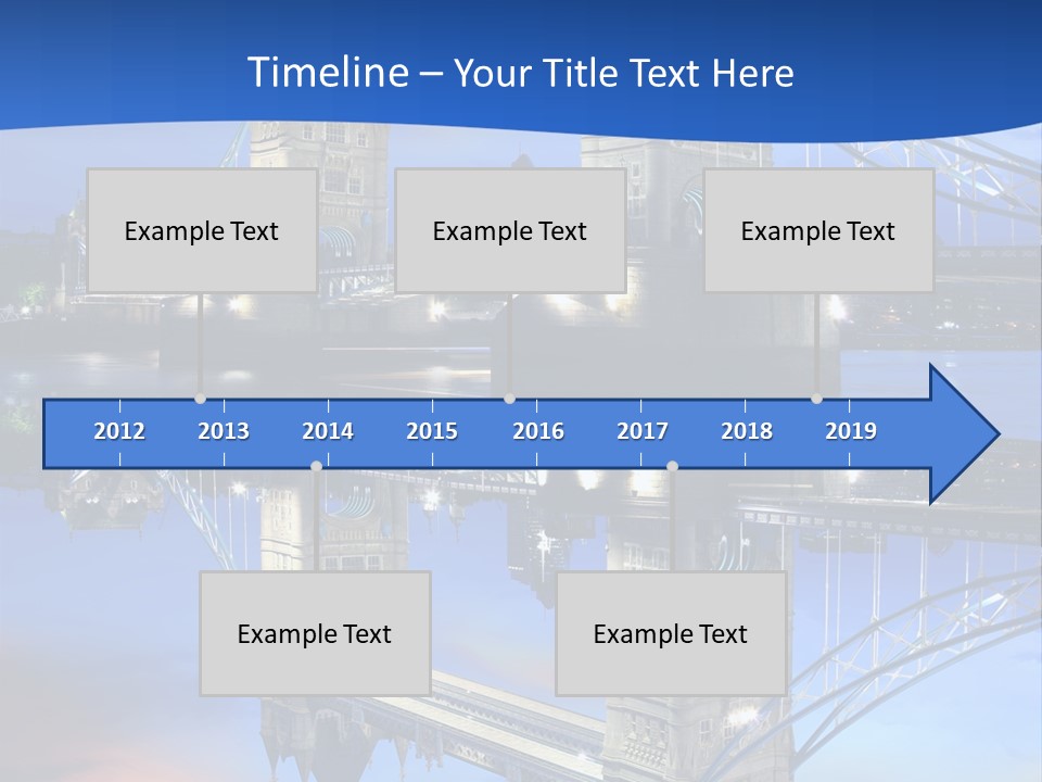 Iconic Attraction Thames PowerPoint Template