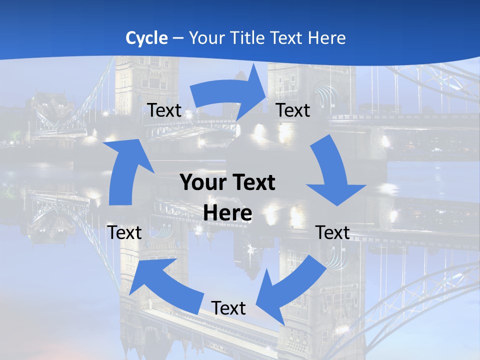 Iconic Attraction Thames PowerPoint Template