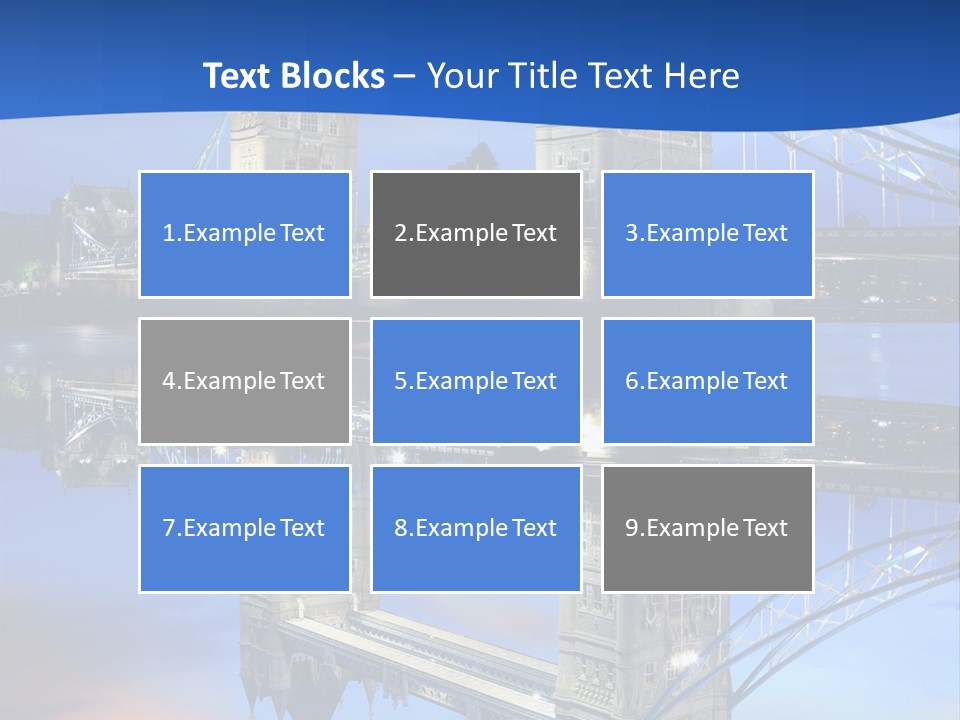 Iconic Attraction Thames PowerPoint Template