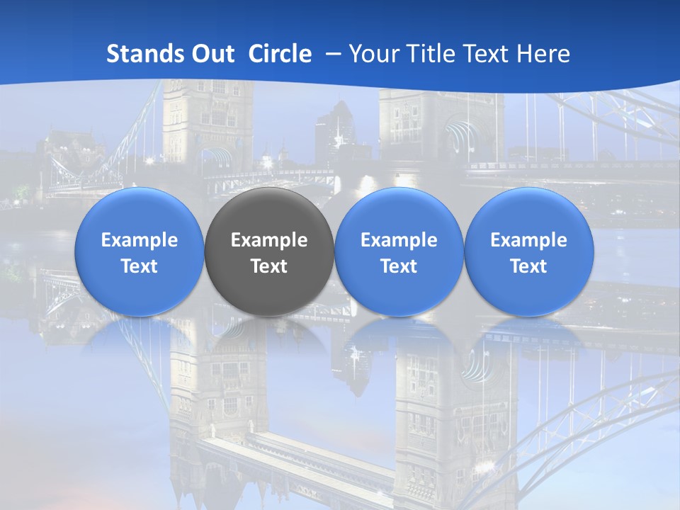 Iconic Attraction Thames PowerPoint Template