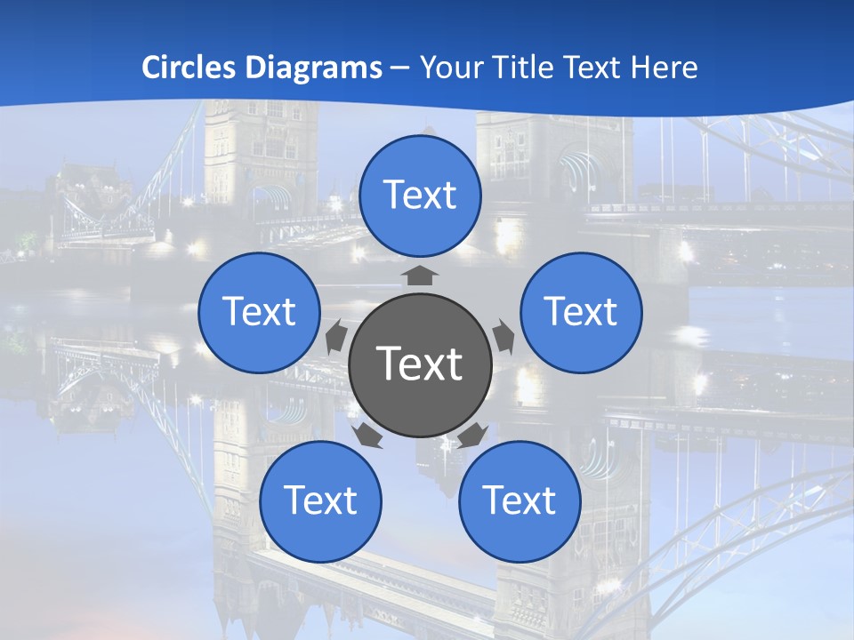 Iconic Attraction Thames PowerPoint Template