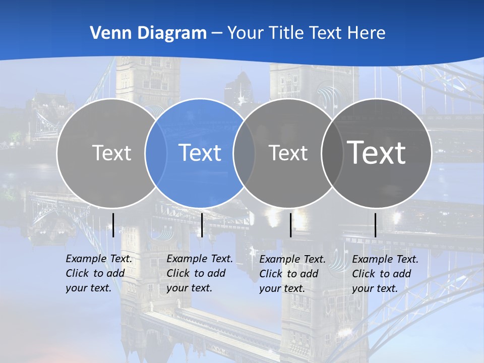 Iconic Attraction Thames PowerPoint Template