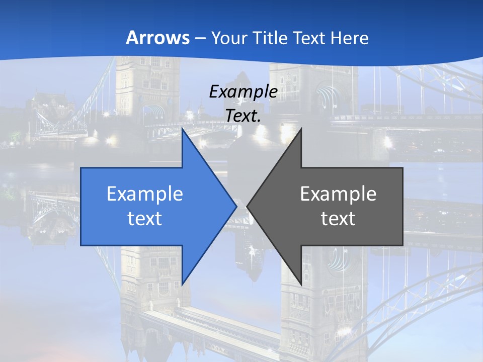 Iconic Attraction Thames PowerPoint Template