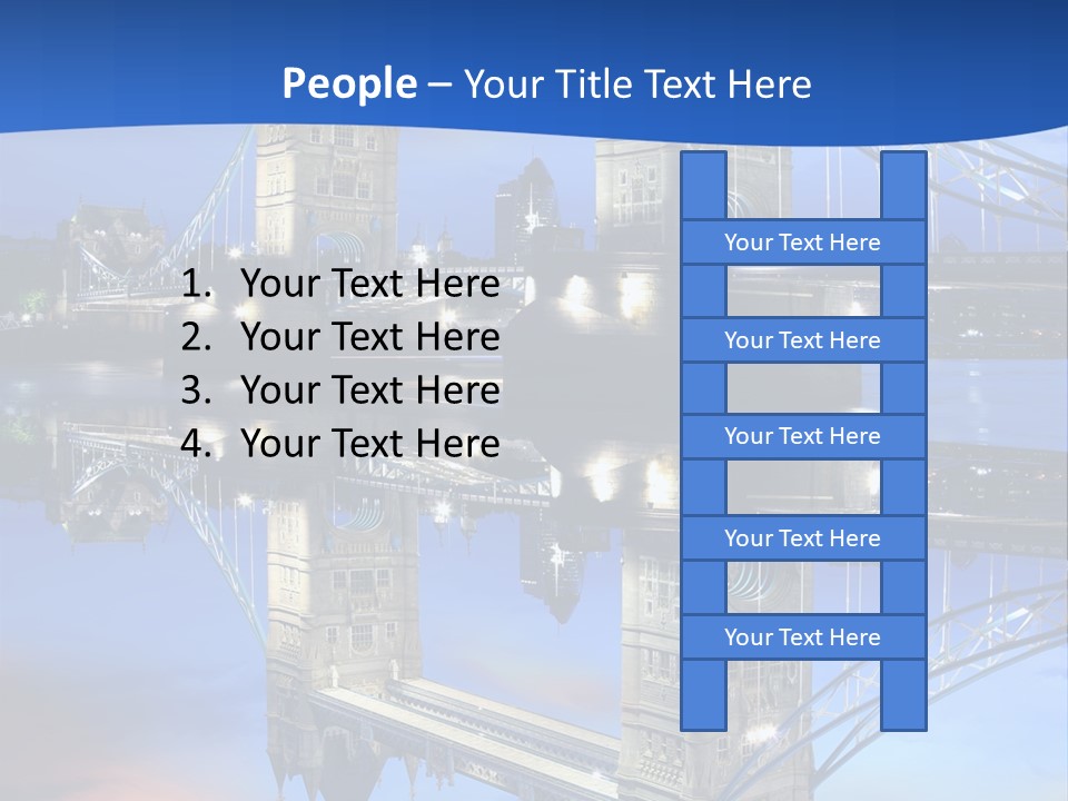 Iconic Attraction Thames PowerPoint Template