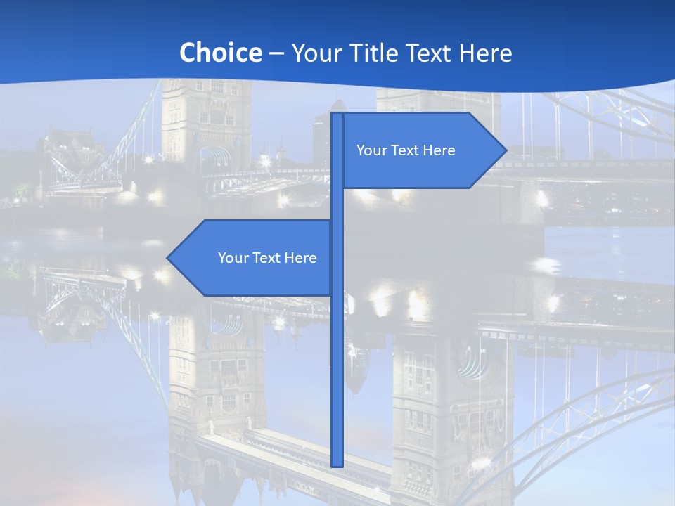 Iconic Attraction Thames PowerPoint Template