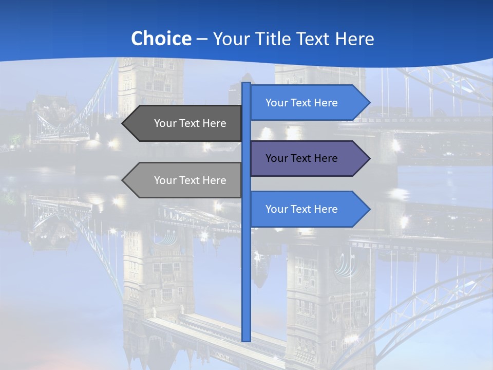 Iconic Attraction Thames PowerPoint Template
