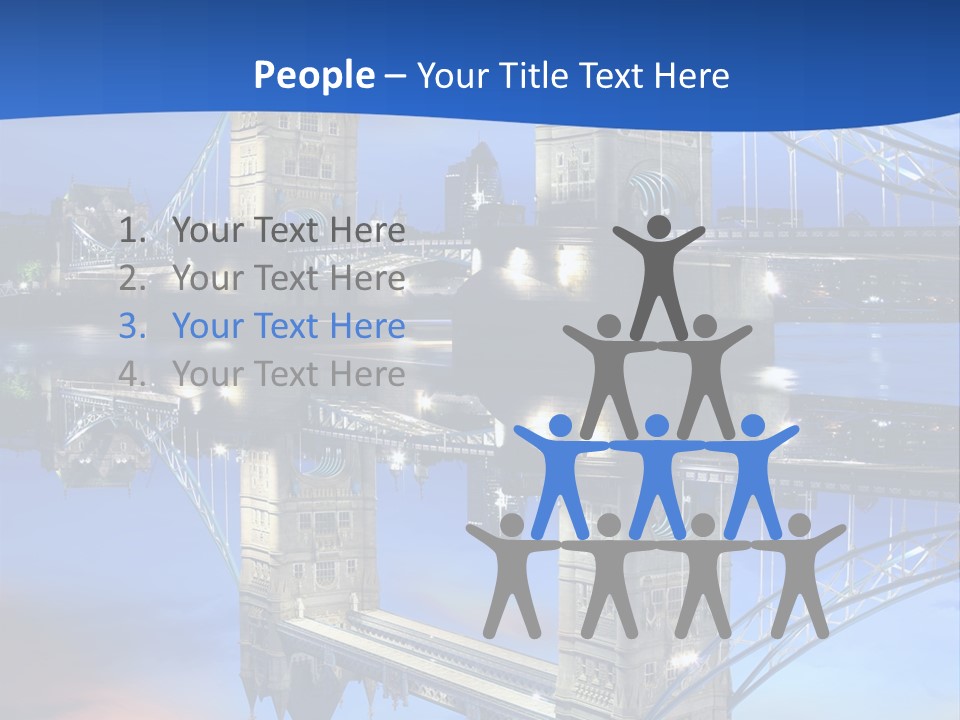 Iconic Attraction Thames PowerPoint Template