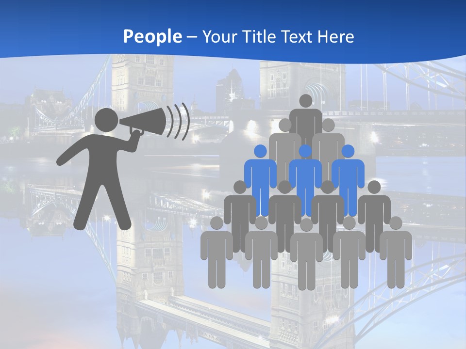 Iconic Attraction Thames PowerPoint Template