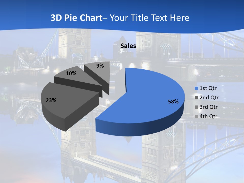 Iconic Attraction Thames PowerPoint Template