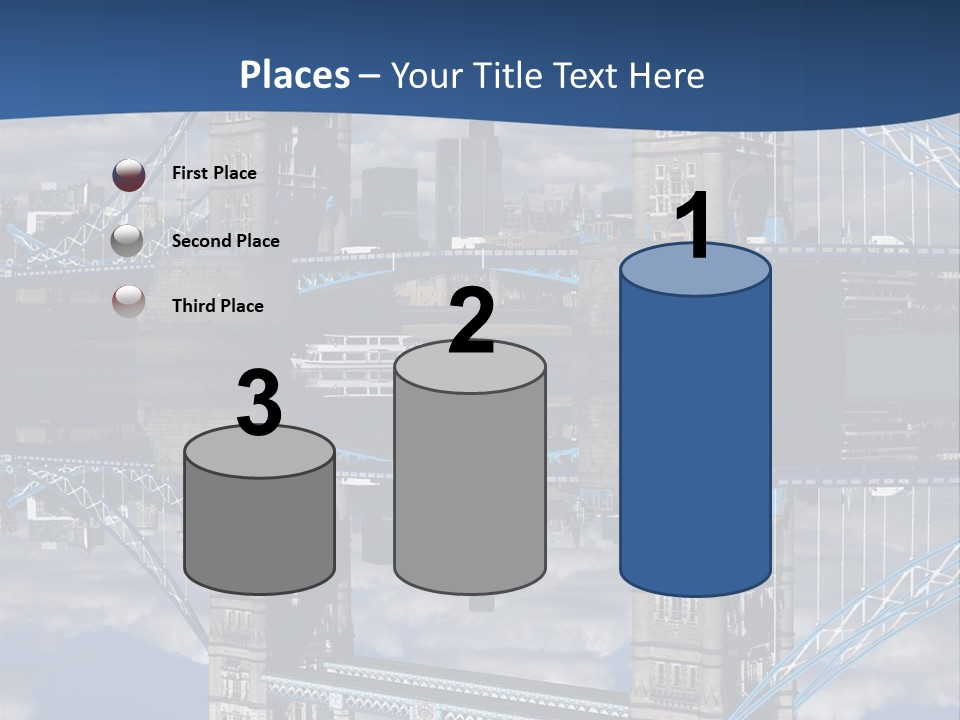 Tourist Symbol Reflex PowerPoint Template