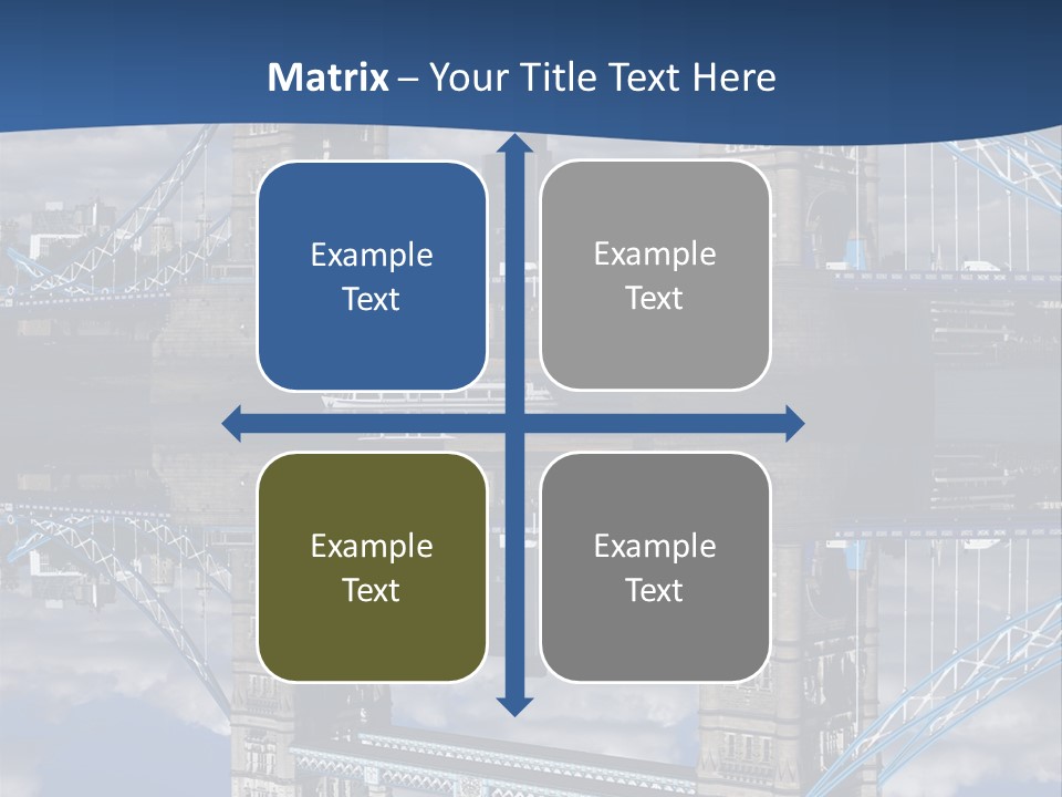 Tourist Symbol Reflex PowerPoint Template
