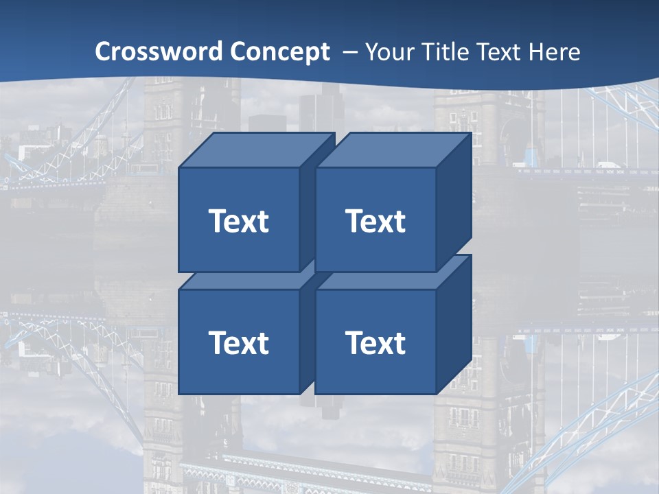 Tourist Symbol Reflex PowerPoint Template