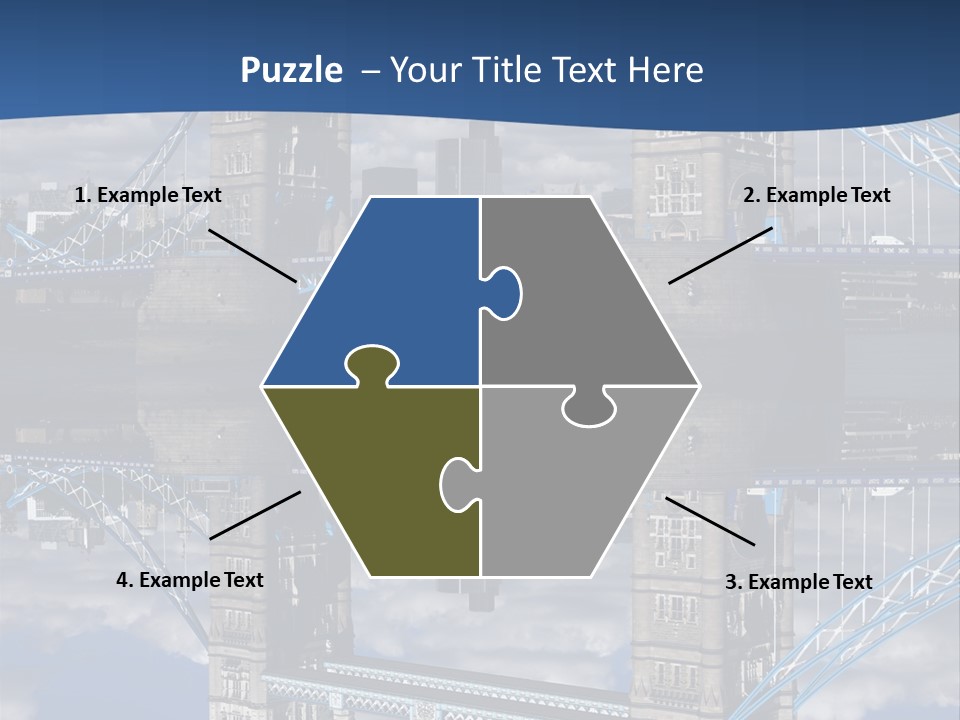 Tourist Symbol Reflex PowerPoint Template