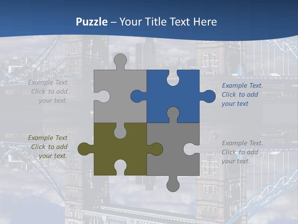 Tourist Symbol Reflex PowerPoint Template