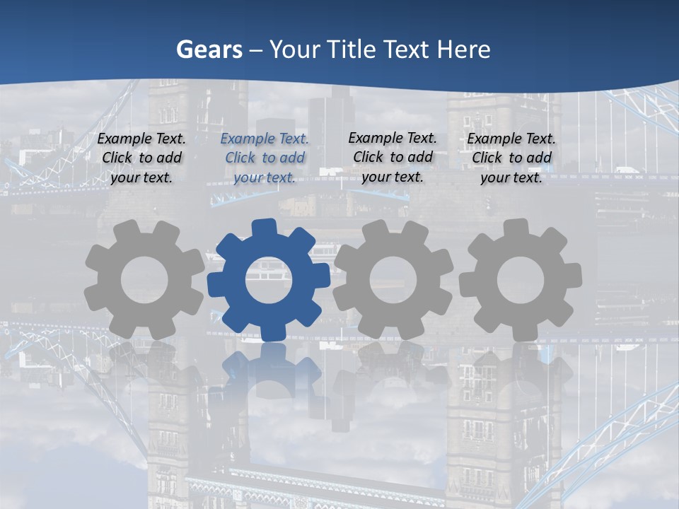 Tourist Symbol Reflex PowerPoint Template