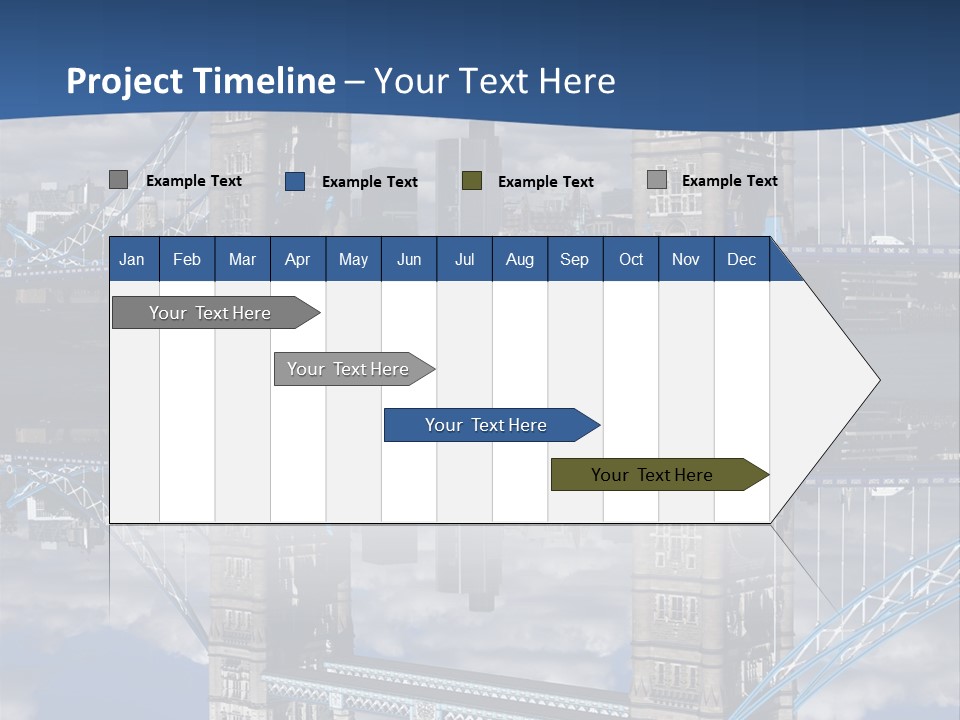 Tourist Symbol Reflex PowerPoint Template