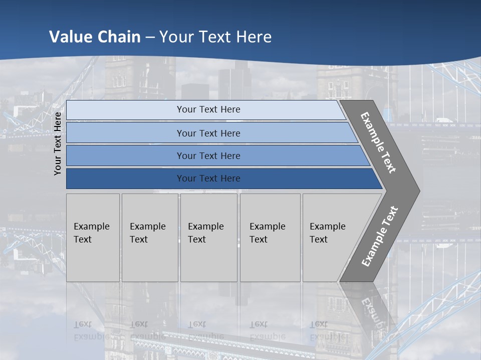 Tourist Symbol Reflex PowerPoint Template