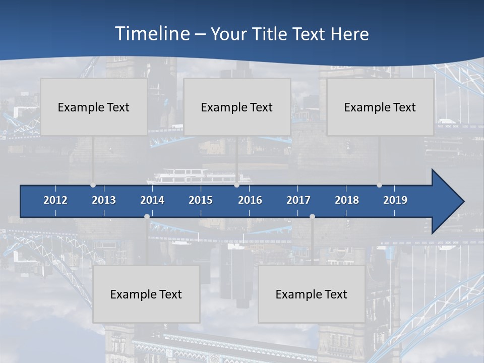 Tourist Symbol Reflex PowerPoint Template