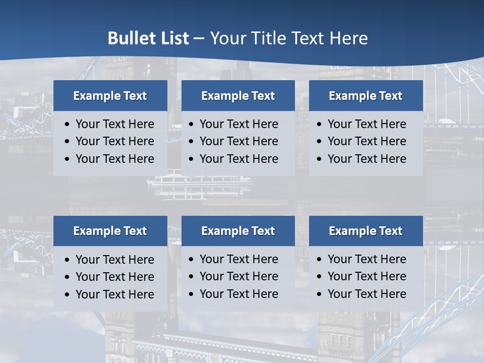 Tourist Symbol Reflex PowerPoint Template