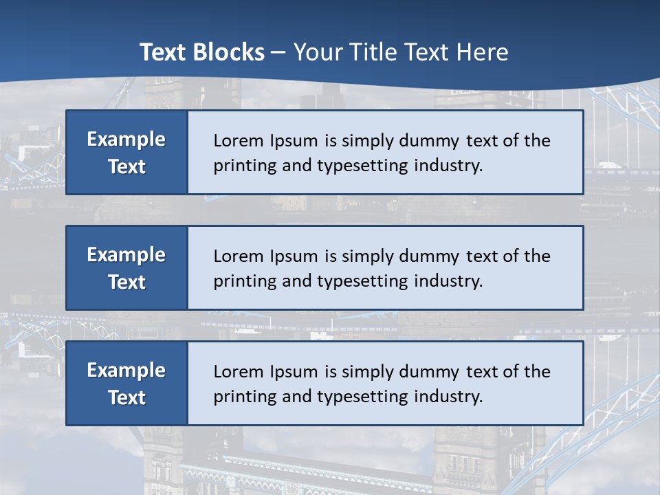 Tourist Symbol Reflex PowerPoint Template