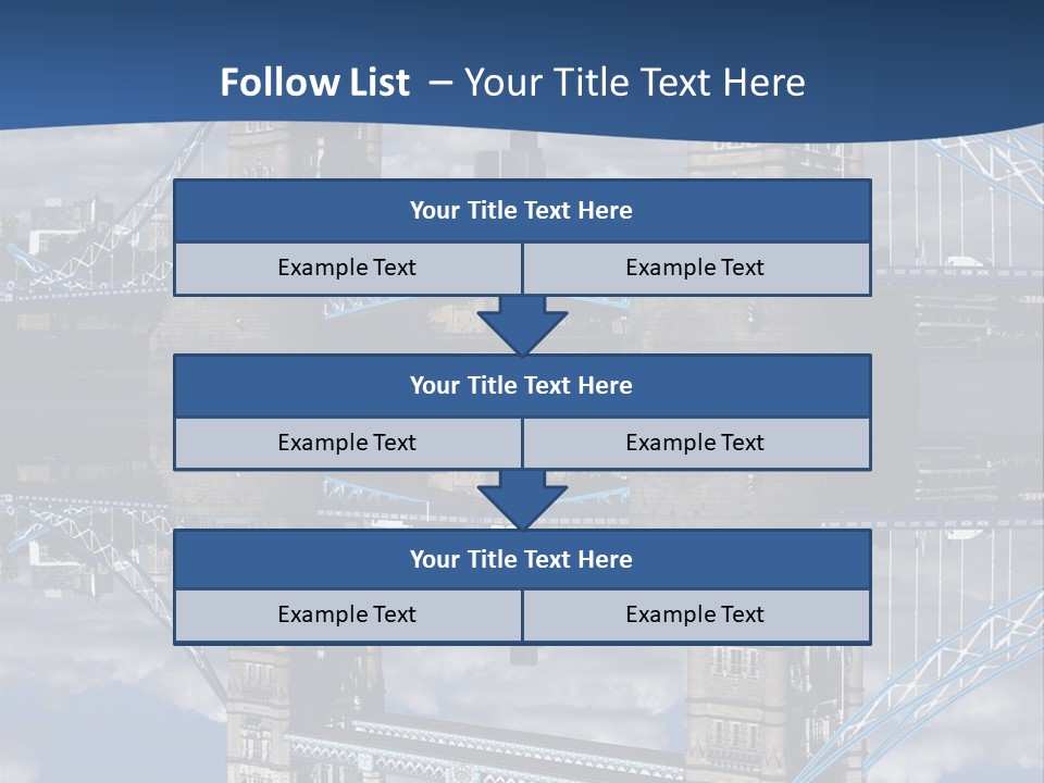 Tourist Symbol Reflex PowerPoint Template