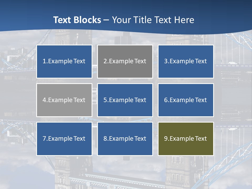 Tourist Symbol Reflex PowerPoint Template