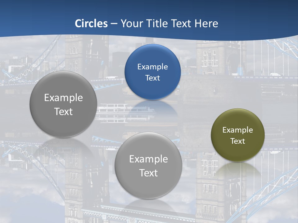 Tourist Symbol Reflex PowerPoint Template