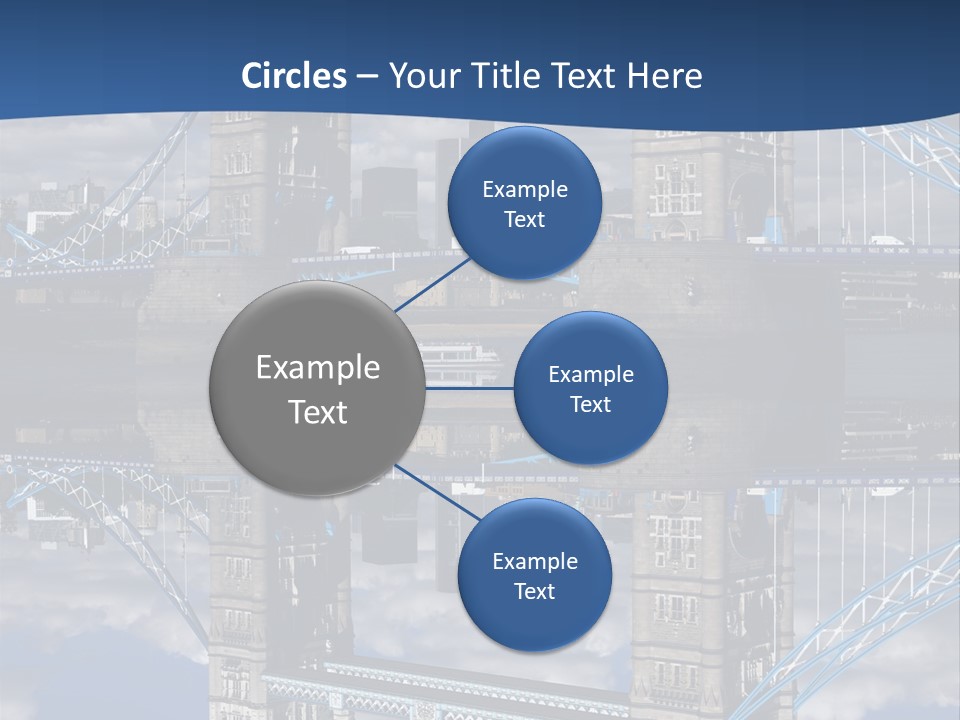 Tourist Symbol Reflex PowerPoint Template