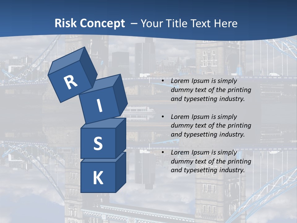 Tourist Symbol Reflex PowerPoint Template