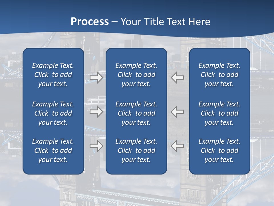 Tourist Symbol Reflex PowerPoint Template