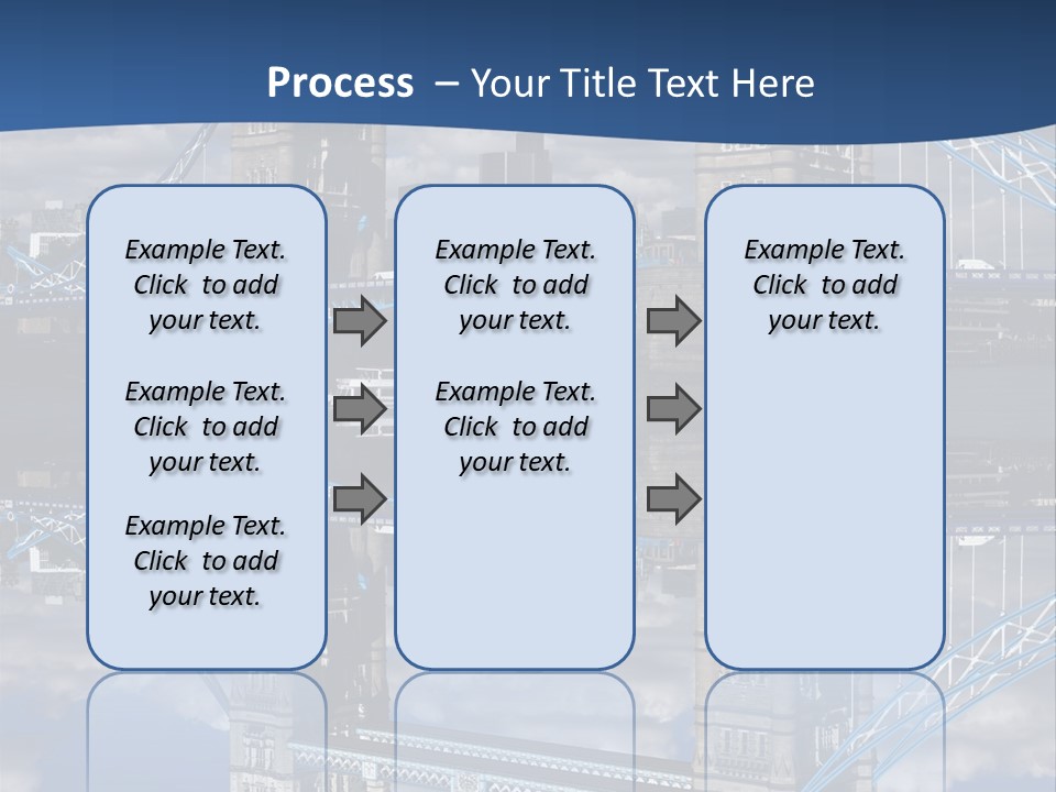 Tourist Symbol Reflex PowerPoint Template