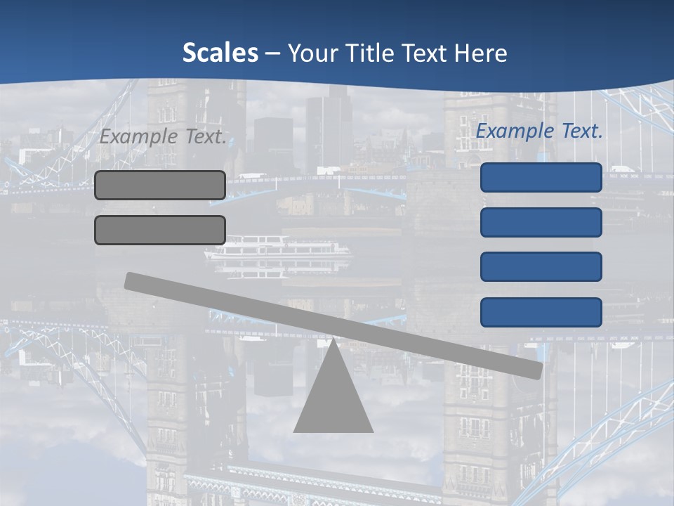 Tourist Symbol Reflex PowerPoint Template