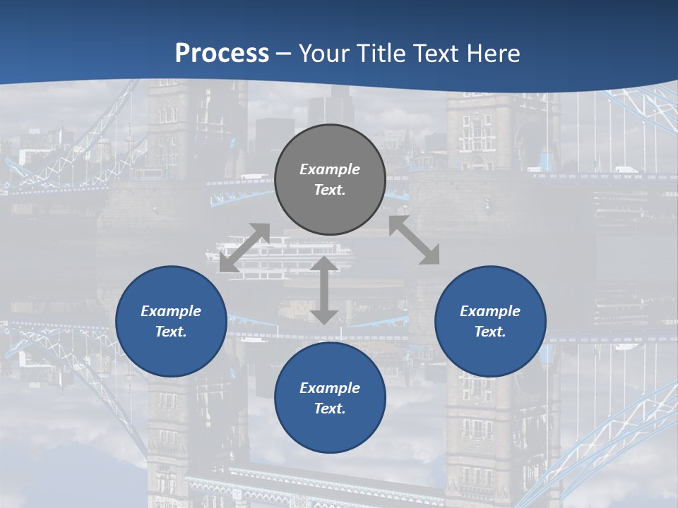 Tourist Symbol Reflex PowerPoint Template