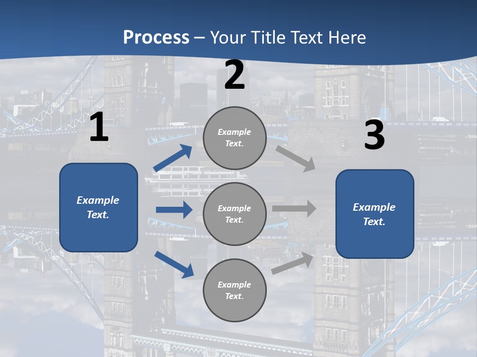 Tourist Symbol Reflex PowerPoint Template