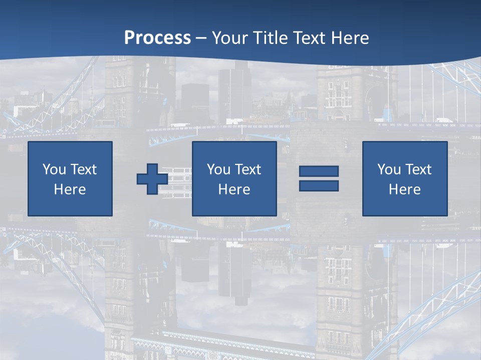 Tourist Symbol Reflex PowerPoint Template