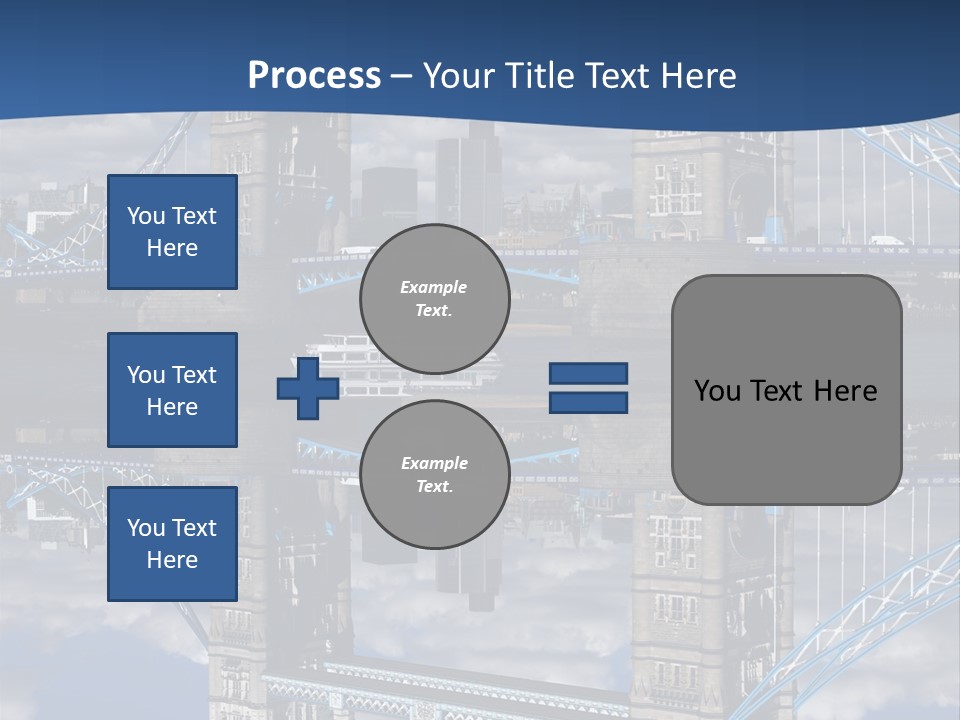 Tourist Symbol Reflex PowerPoint Template