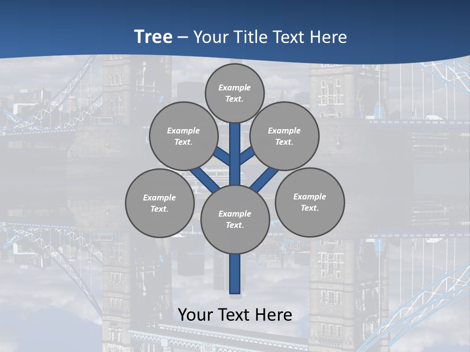 Tourist Symbol Reflex PowerPoint Template