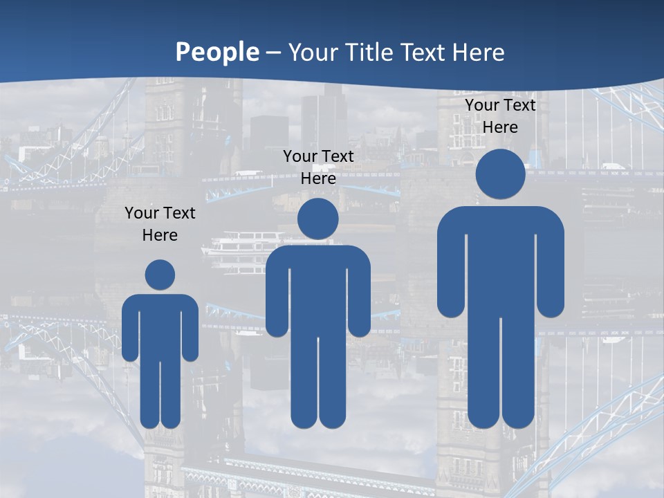 Tourist Symbol Reflex PowerPoint Template