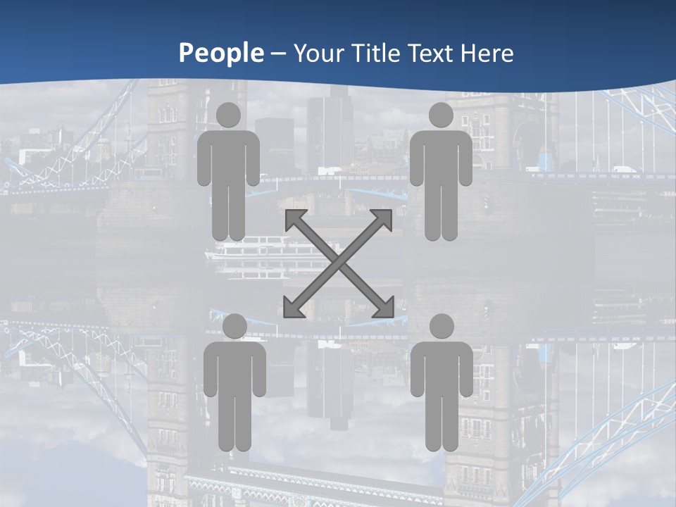 Tourist Symbol Reflex PowerPoint Template